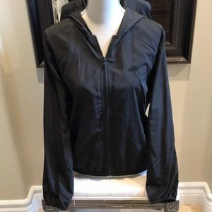 Brandy Melville Black Lightweight ZIP Up Jacket